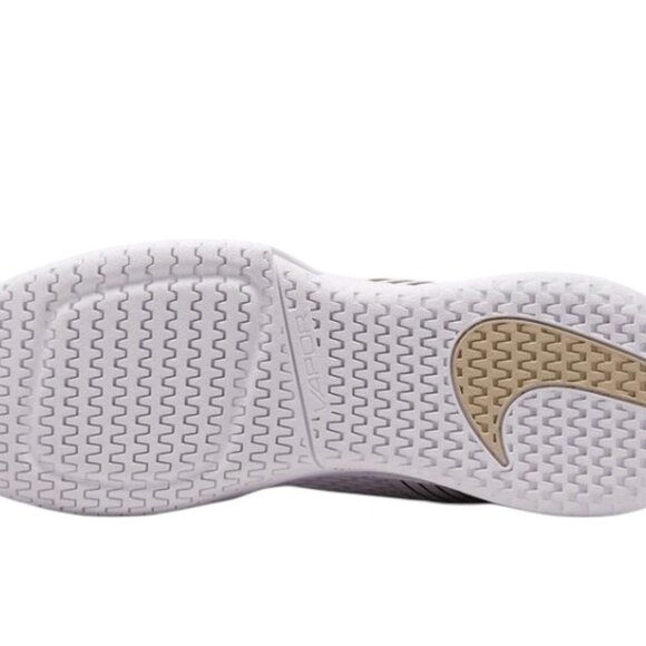 Nike Zoom Vapor Pro 2 HC Wimbledon Mens Tennis Shoes White/Gold HF3632 100 NEW - Picture 6 of 6